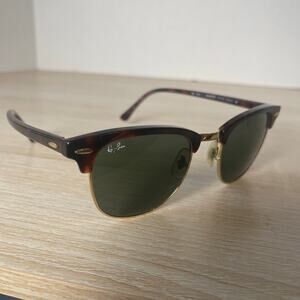 Ray-Ban RB3016 Clubmaster W0366 Sunglasses FRAMES ONLY Tortoise Shell 51-21
